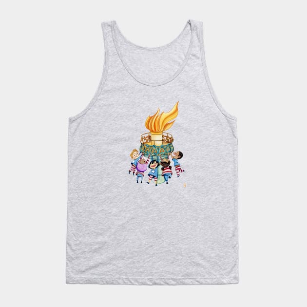 Liberty Tank Top by Alina Chau